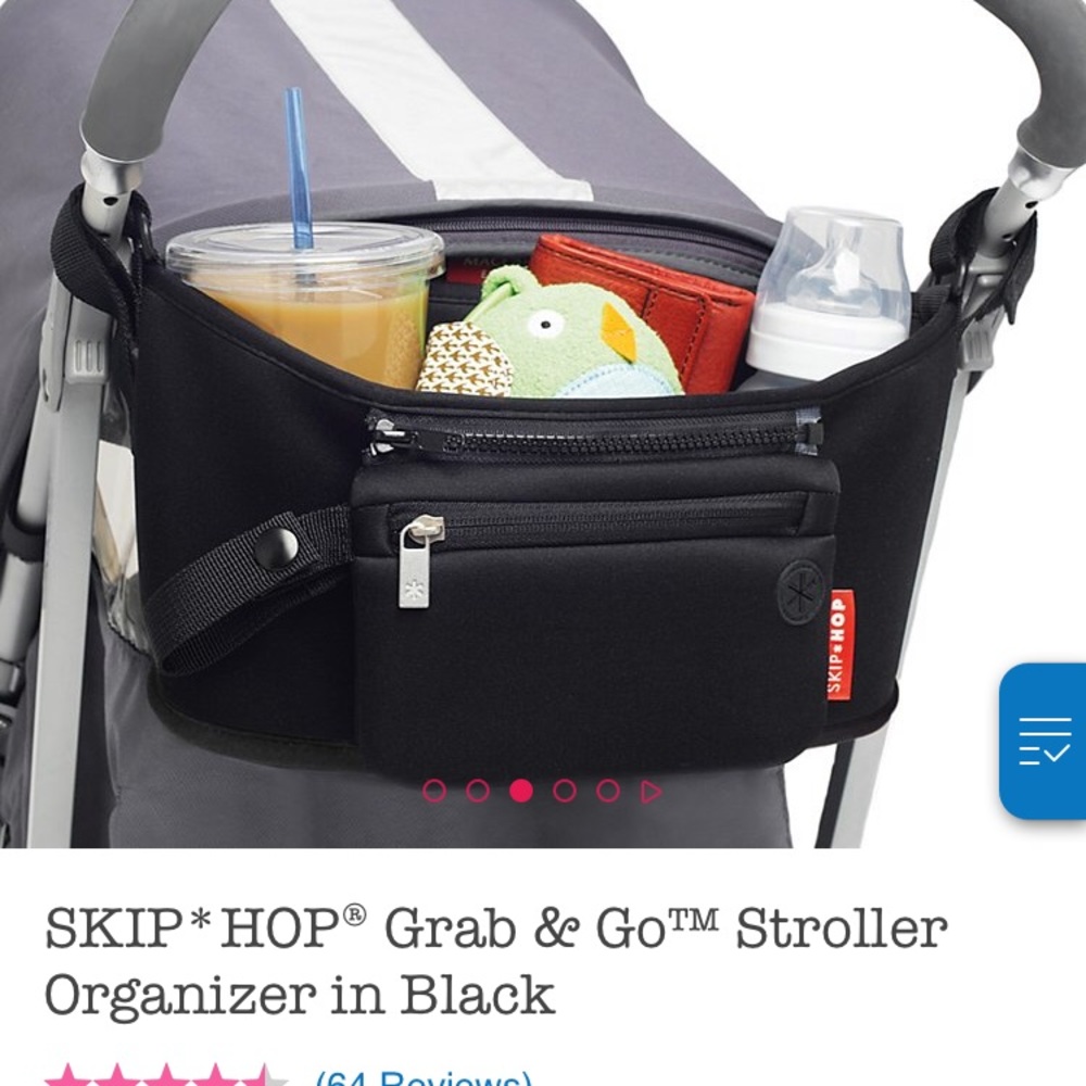 Skip hop stroller organizer